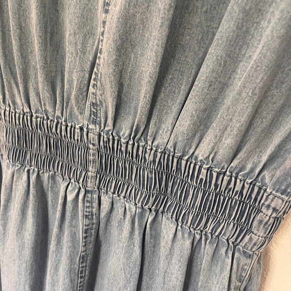 THE DOWDY CHAMBRAY JUMPER BY ELAN NWT SZ S - Picture 6 of 9